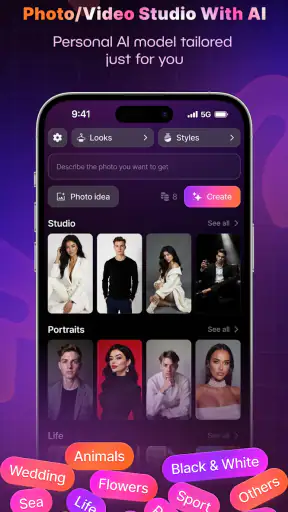 AI Photo Generator - ReCrea screenshot 1