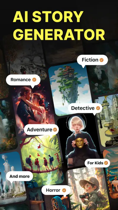 AI Story Generator Novel Maker screenshot 1
