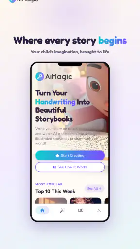 AiMagic - Kids Storybook Maker screenshot 1
