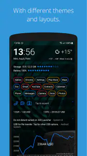 AIO Launcher screenshot 2