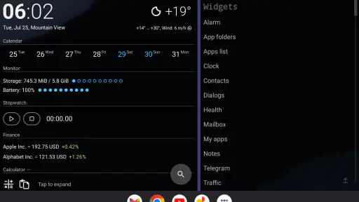 AIO Launcher screenshot 7