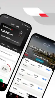 Air Canada + Aeroplan screenshot 2