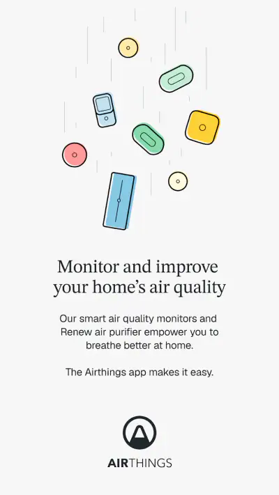 Airthings screenshot 1