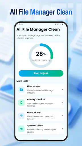 All File Manager Clean screenshot 1