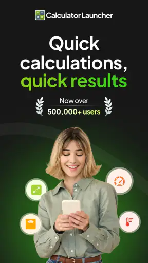 All-in-one Calculator Launcher screenshot 1