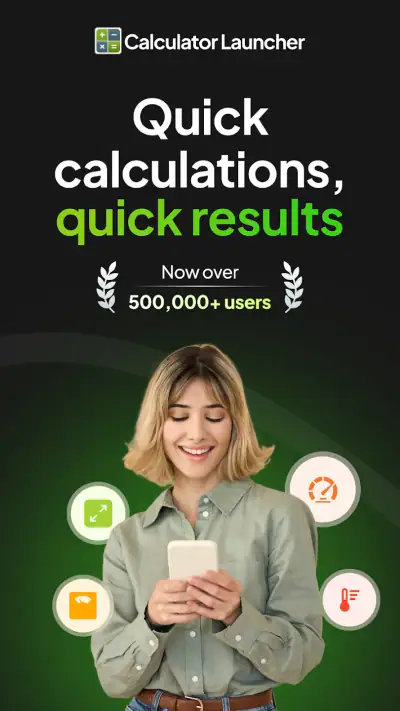All-in-one Calculator Launcher screenshot 1