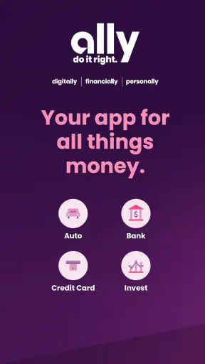 Ally: Bank, Auto & Invest screenshot 1