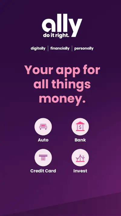 Ally: Bank, Auto & Invest screenshot 1