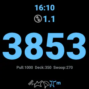 Altimeter Variometer (Wear OS) screenshot 1