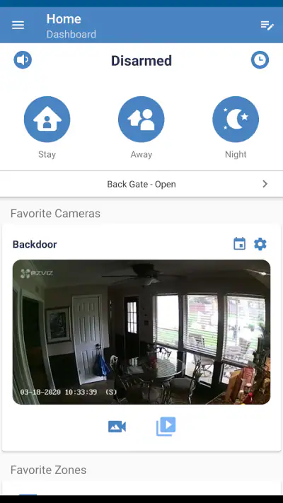 Alula Security screenshot 1