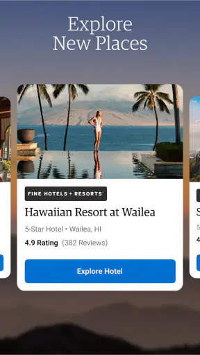 Amex Travel screenshot 1