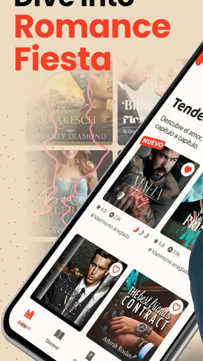 Amora: Romance Novels & Books screenshot 1