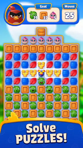 Angry Birds Match screenshot 1