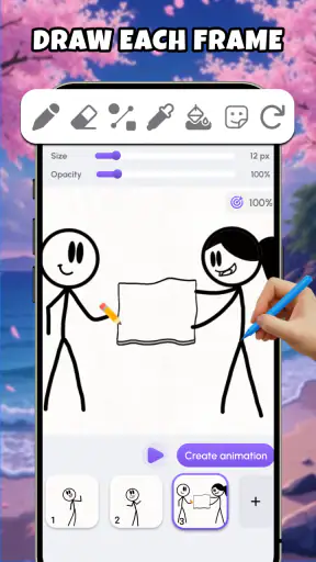 Animation Maker - Spin Art Fun screenshot 1