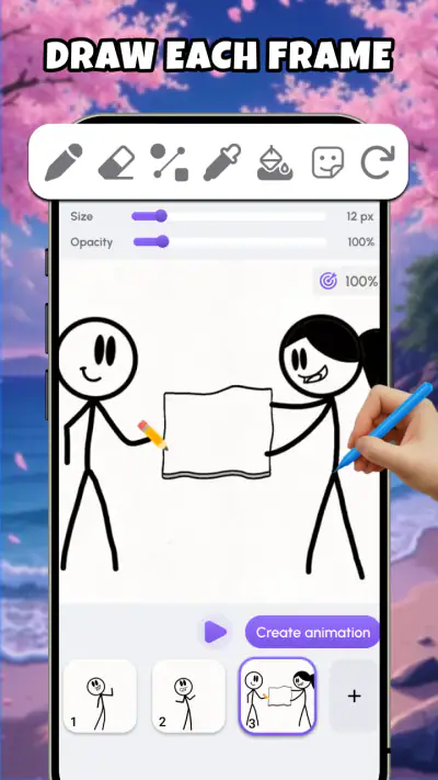 Animation Maker - Spin Art Fun screenshot 1