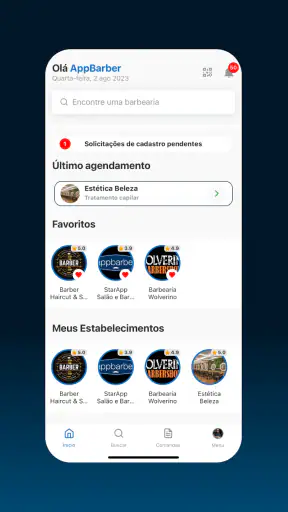 AppBarber: Cliente screenshot 1