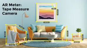 AR Meter: Tape Measure Camera screenshot 1