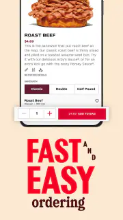 Arby's Fast Food Sandwiches screenshot 2