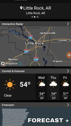 Arkansas Weather Network screenshot 1
