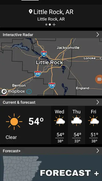 Arkansas Weather Network screenshot 1