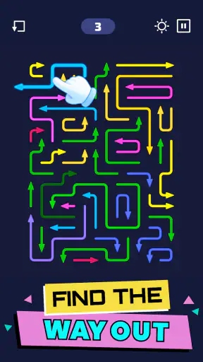 Redirect It! - Logic Puzzle screenshot 1
