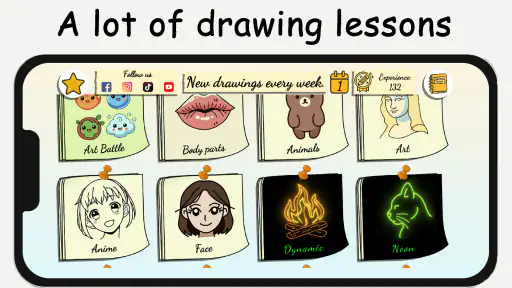 ArtCanvas: Learn how to draw screenshot