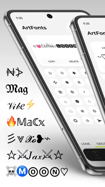 ArtFonts: Stylish Text screenshot 1
