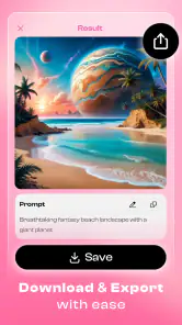 ArtistAI: AI Photo Generator screenshot