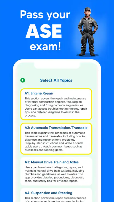 ASE Test Prep: Auto Exam 2026 screenshot 1