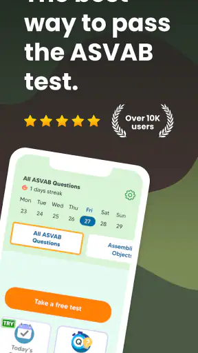 ASVAB Practice Test 2026 Prep screenshot 1