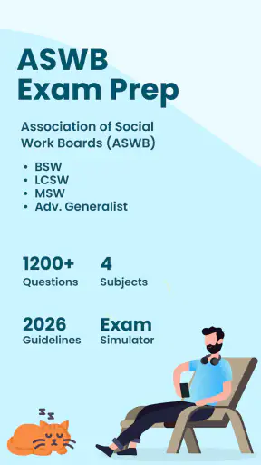 ASWB BSW LCSW MSW | Exam Prep screenshot 1