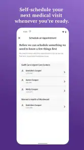 athenaPatient screenshot