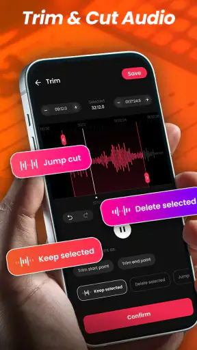 Audio Editor, MP3 Cutter screenshot 1