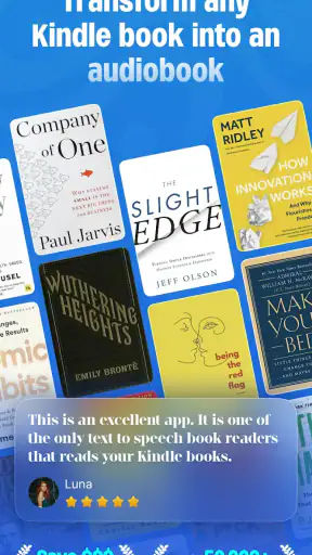 AudioBooks Unlimited to Kindle screenshot 1