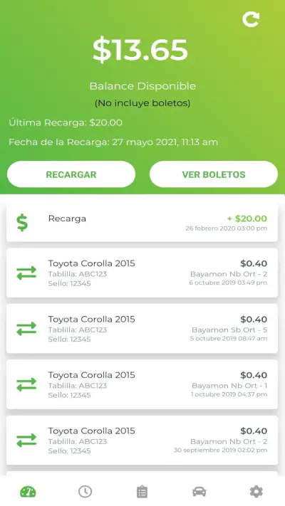 AutoExpreso Móvil screenshot 1