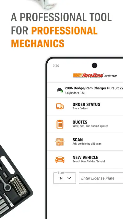 AutoZonePro Mobile screenshot 1
