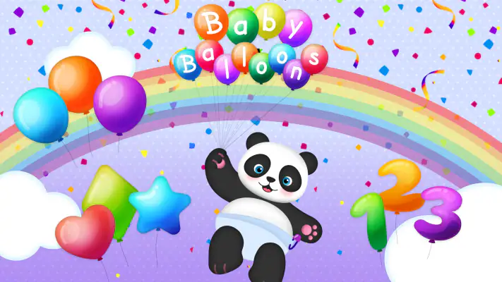 Baby Balloons pop screenshot 1