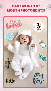 Baby Month Photo Editor Frame screenshot 6