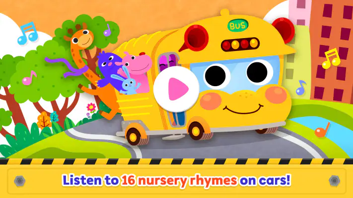 Baby Shark Car Town: Kid Games screenshot 1