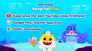 Baby Shark Hospital Play: Game screenshot 1