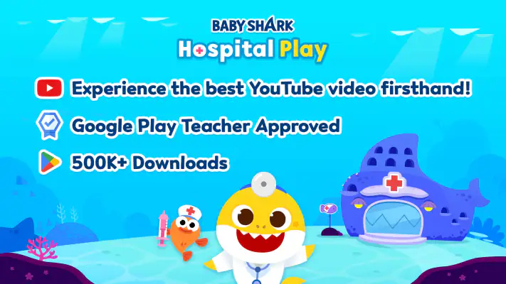 Baby Shark Hospital Play: Game screenshot 1