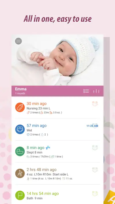 Baby Tracker - Newborn Log screenshot 1