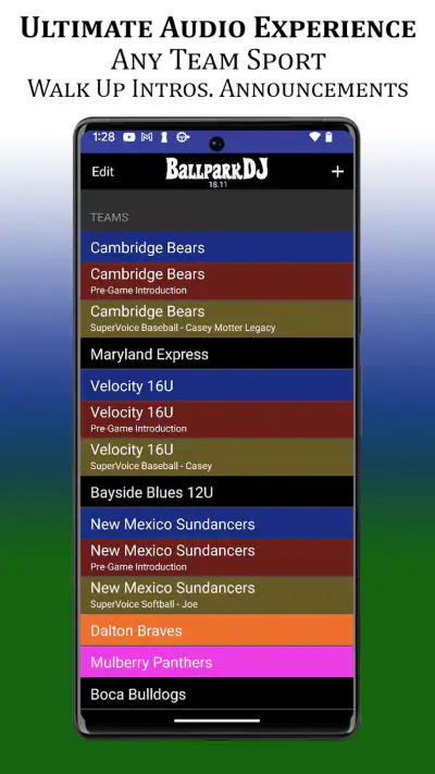 BallparkDJ Walkout Intros screenshot 1