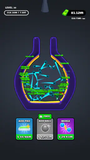 Balls Bounce - Merge & Bounce screenshot 1