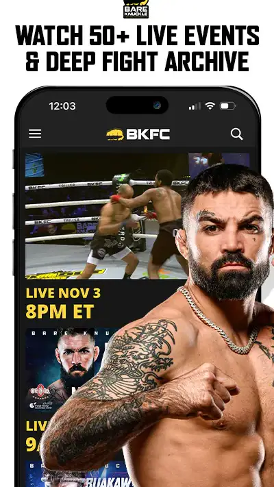 Bare Knuckle BKFC screenshot 1