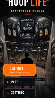 Basketball Career Sim 2026 screenshot 1