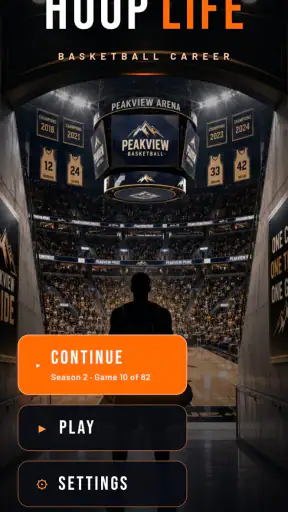 Basketball Career Sim 2026 screenshot 1