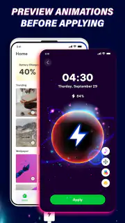Battery Charging Animation 4D screenshot 4