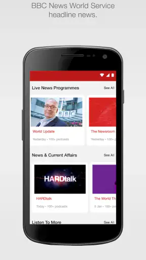 BBC World Service screenshot 1