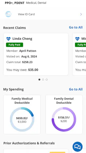 BCBSIL screenshot 1